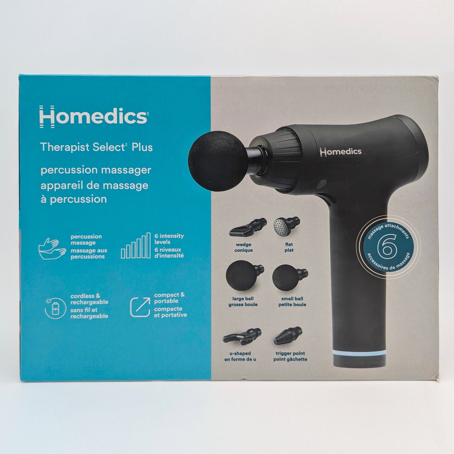 Homedics Plus New Massage Gun HHP745