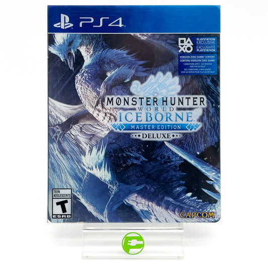 Monster Hunter: World Iceborne Master Edition Deluxe (Sony PlayStation 4, 2019)