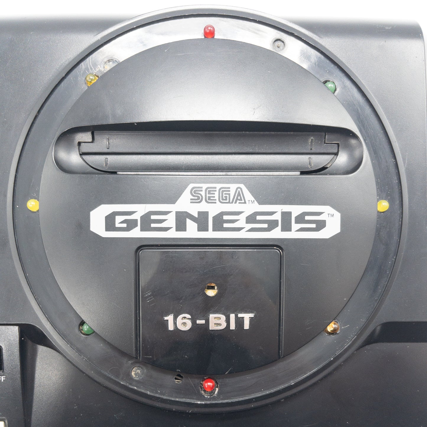 Sega Genesis Video Game Console Black MK-1601-22 Case Modded
