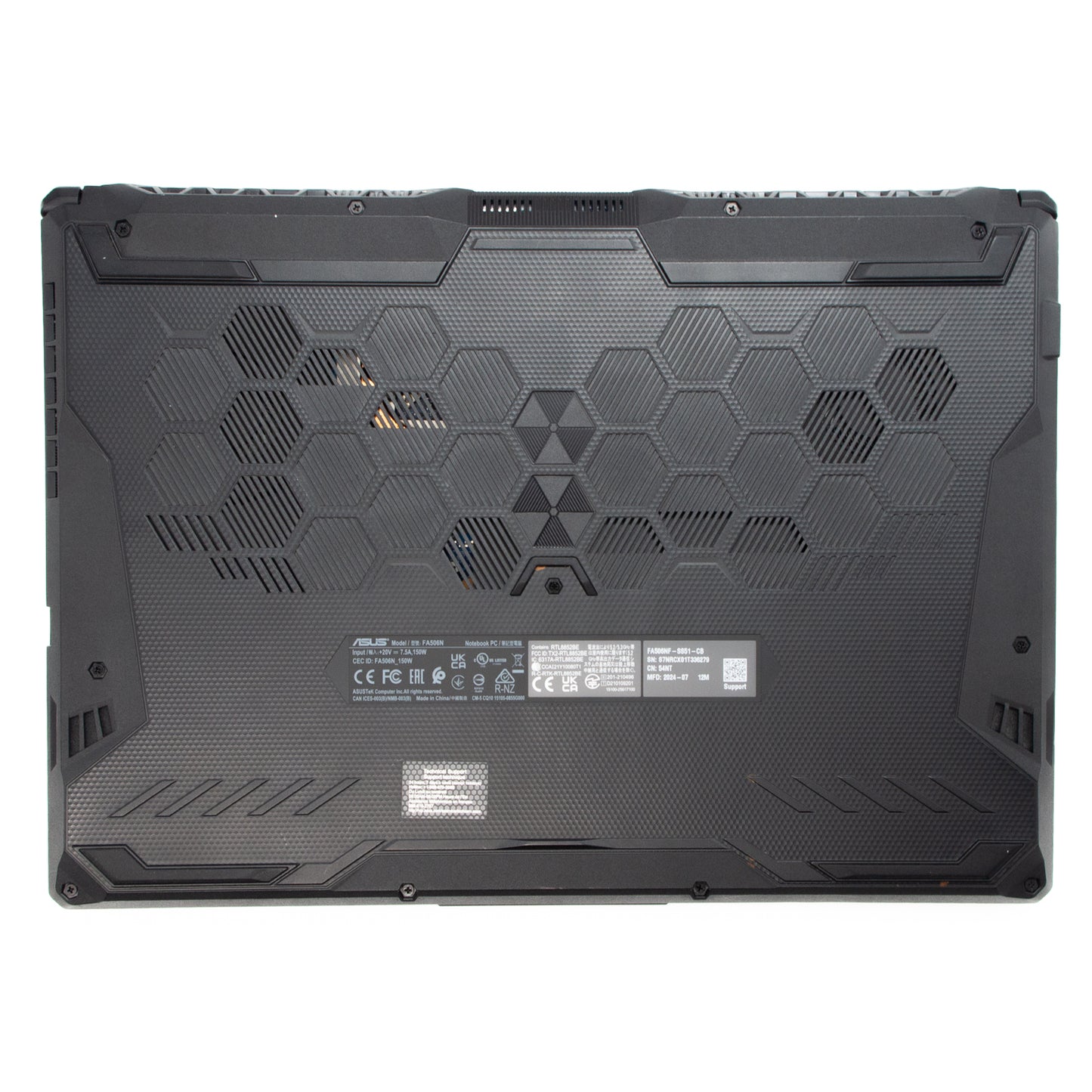 ASUS TUF Gaming A15 15.6" Ryzen 5 7535HS 3.3GHz 16GB RAM 512GB SSD RTX 2050