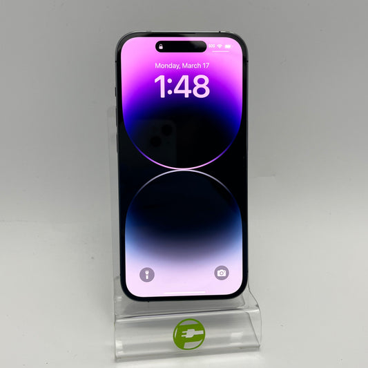 Apple iPhone 14 Pro 128GB Unlocked Deep Purple MQ0F3VC/A 3x Camera Spot
