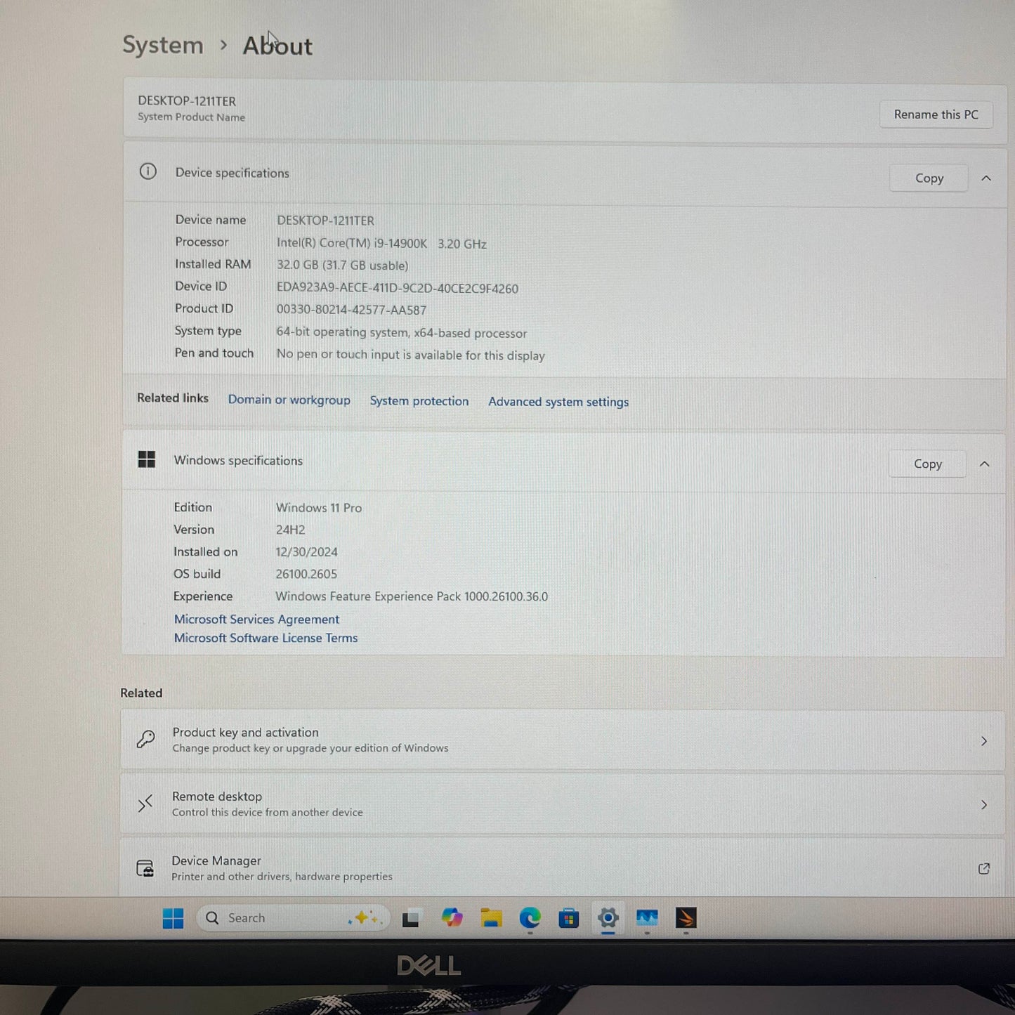 Corsair 5000X i9-14900K 2TB SSD Gaming PC No RAM