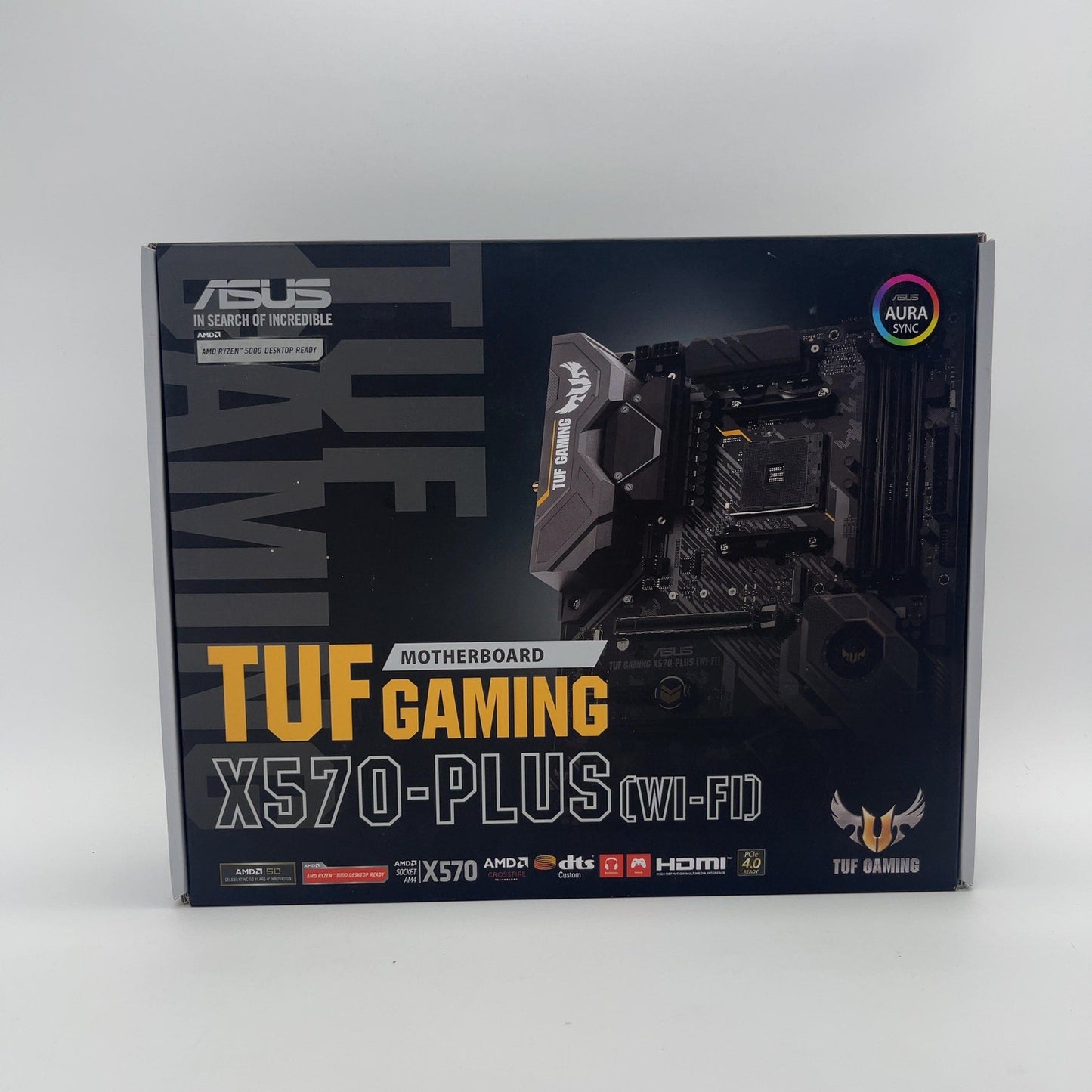 AMD Ryzen 7 5800X 3.80GHz CPU ASUS TUF GAMING X570-PLUS Motherboard Combo