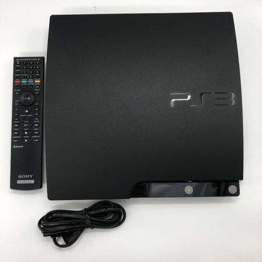 Sony PlayStation 3 Slim PS3 120GB Black Console Gaming System Only CECH-2001A