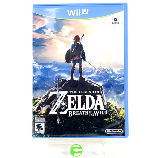 Zelda Breath of the Wild (Nintendo Wii U, 2017)