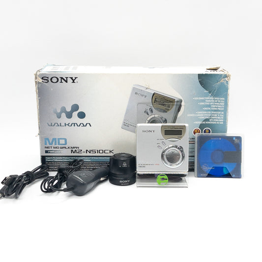 Sony Net-MD Walkman MiniDisc Player MZ-N510