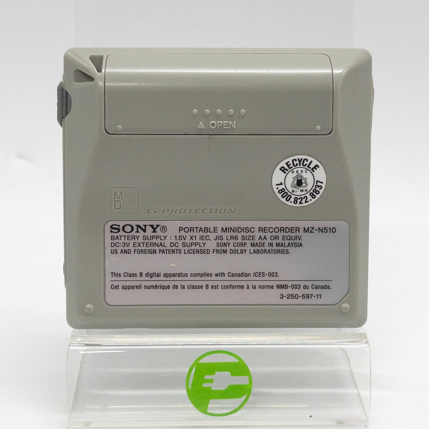 Sony Net-MD Walkman MiniDisc Player MZ-N510