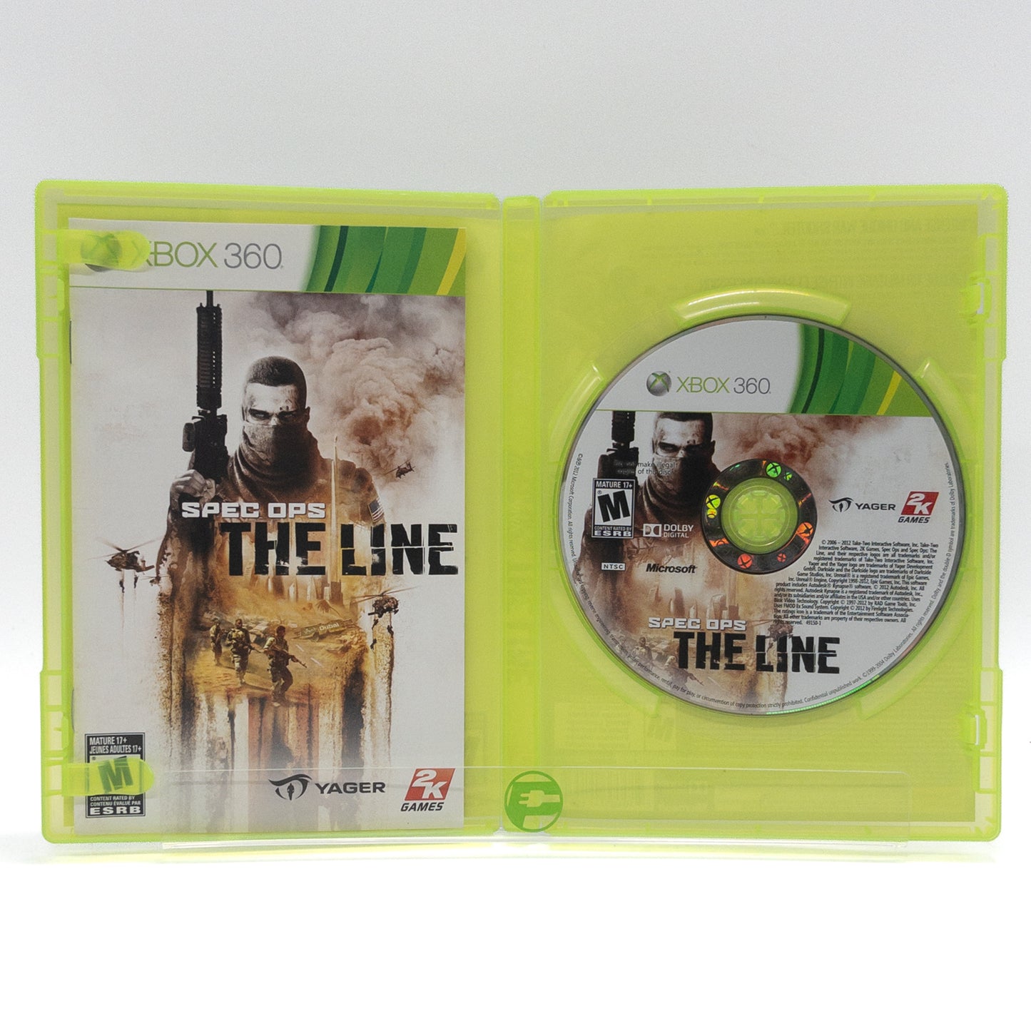 Spec Ops The Line (Microsoft Xbox 360, 2012)