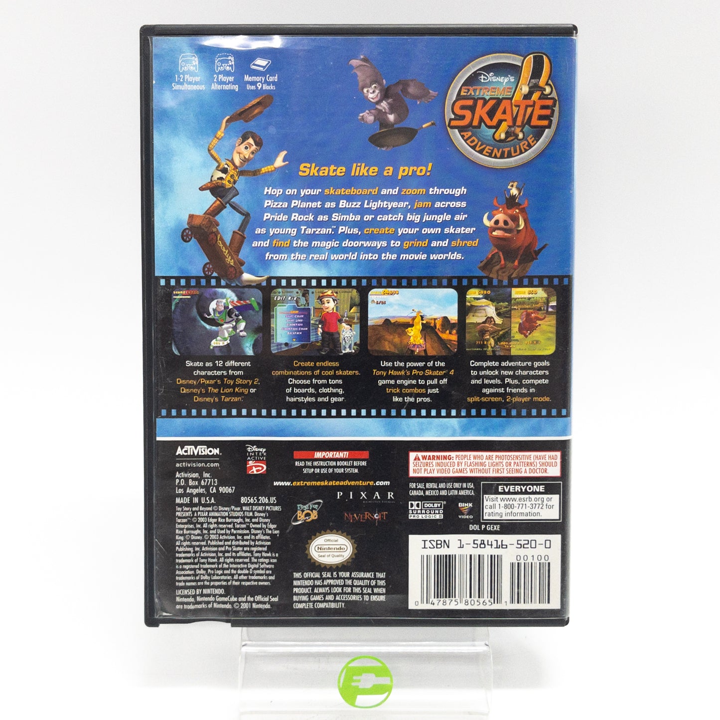 Disney's Extreme Skate Adventure (Nintendo GameCube, 2003)