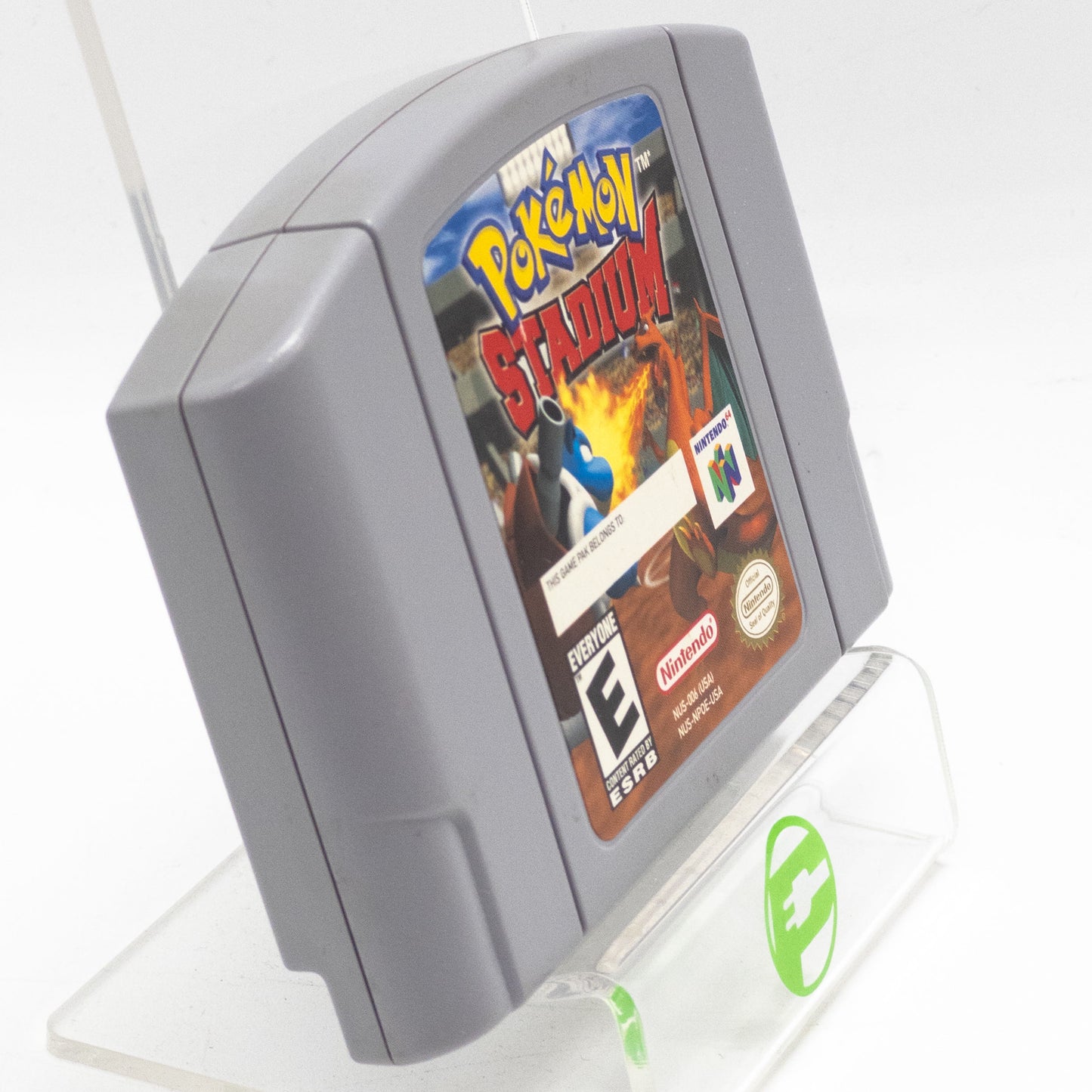 Pokemon Stadium (Nintendo 64 N64, 2000) Cartridge, Poster and Transfer Pak