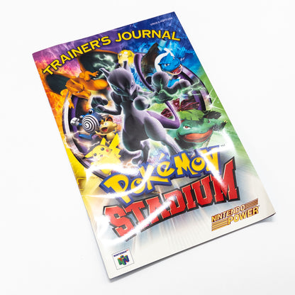 Pokemon Stadium (Nintendo 64 N64, 2000) Cartridge, Poster and Transfer Pak