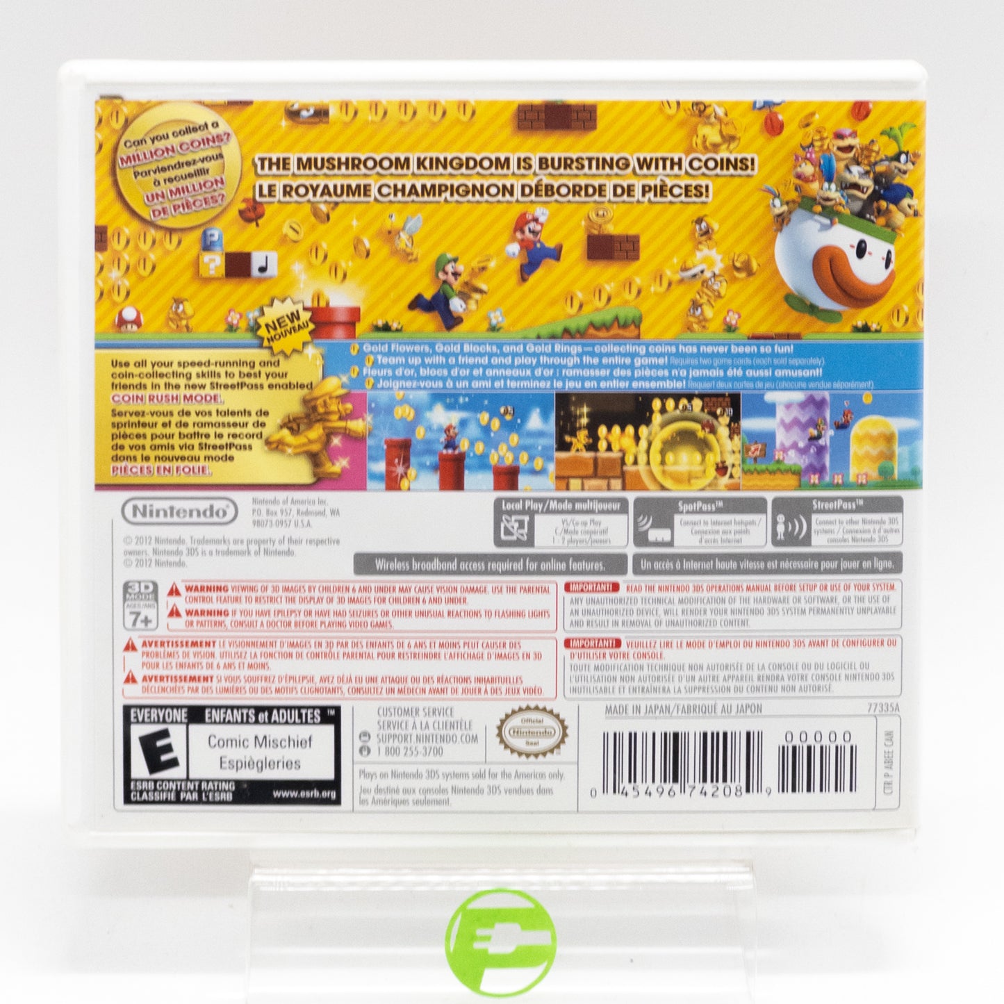 New Super Mario Bros. 2 (Nintendo 3DS, 2012)