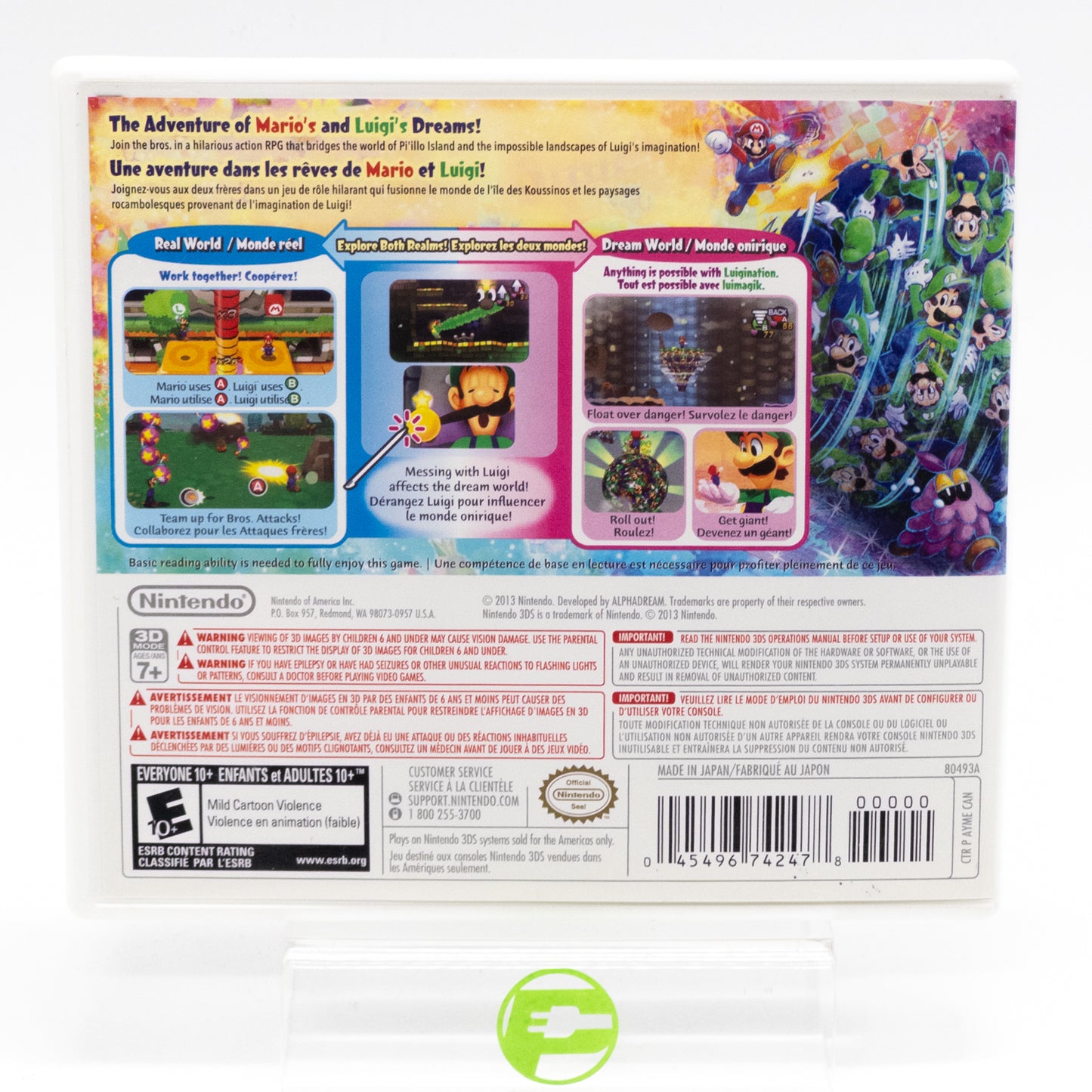 Mario and Luigi: Dream Team (Nintendo 3DS, 2013)