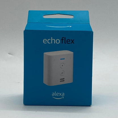 Amazon Echo Flex Smart Speaker White C77A68 Open Box