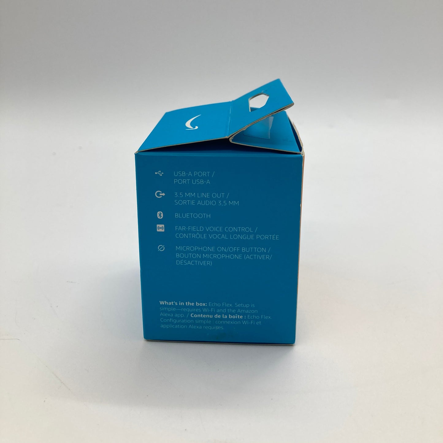 Amazon Echo Flex Smart Speaker White C77A68 Open Box