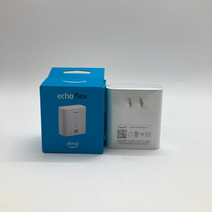 Amazon Echo Flex Smart Speaker White C77A68 Open Box