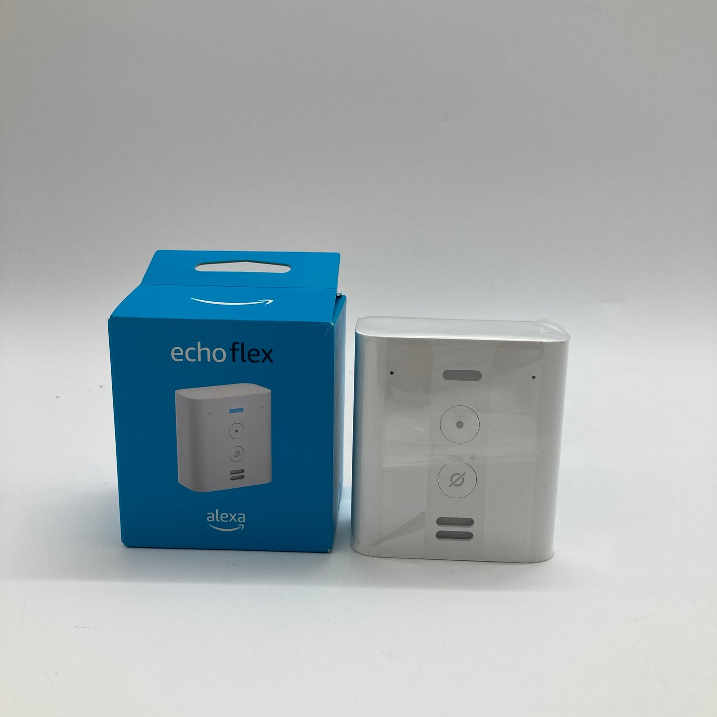 Amazon Echo Flex Smart Speaker White C77A68 Open Box