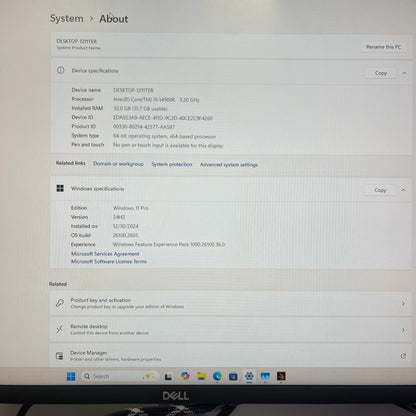 Corsair 5000X i9-14900K 2TB SSD Gaming PC No RAM